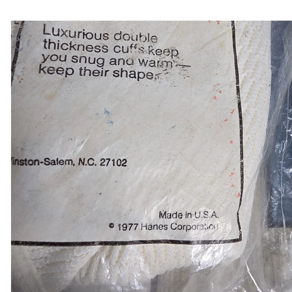 Hanes vintage thermal